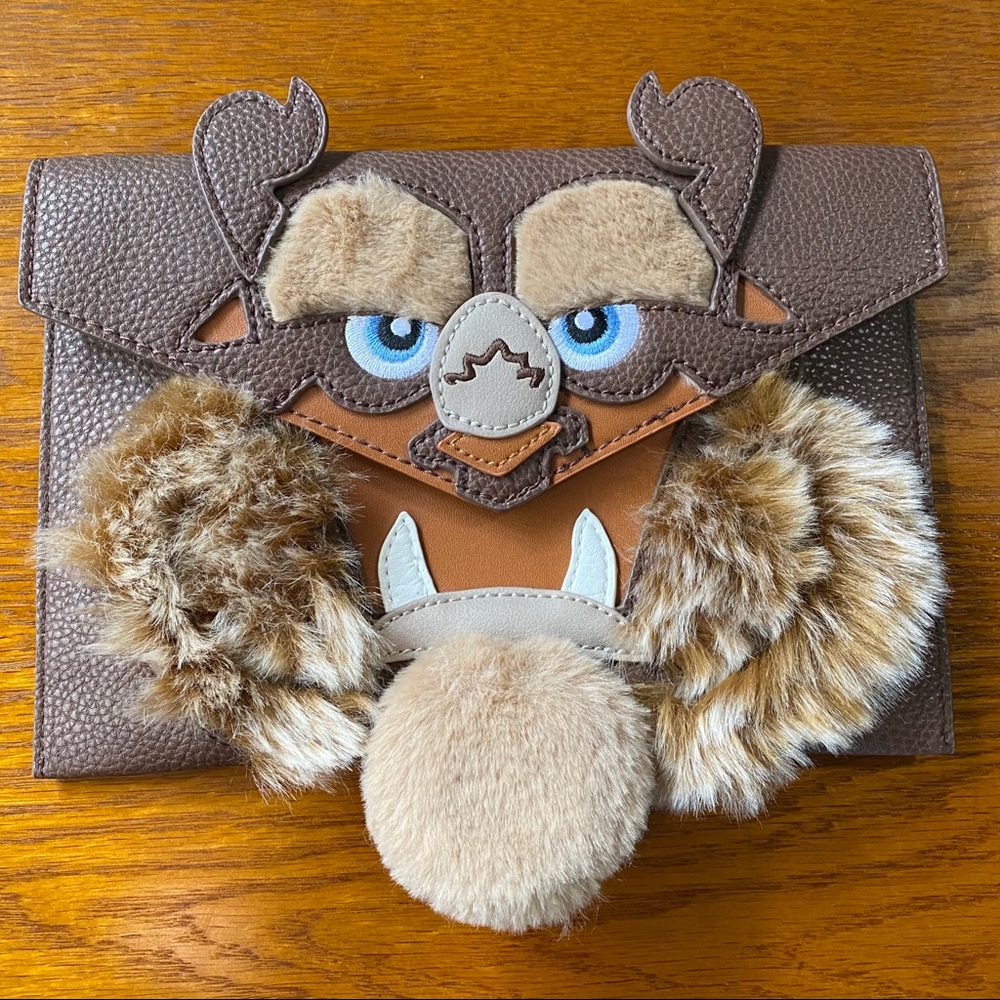 Nwot Danielle Nicole Disney Beast Clutch - image 1